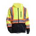 High Vis Sweater Security Hoodies Reflective Safety Jacket